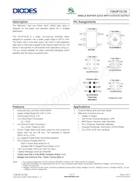 74AUP1G126FZ4-7數據表 封面