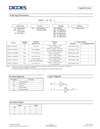 74AUP1G126FZ4-7數據表 頁面 2