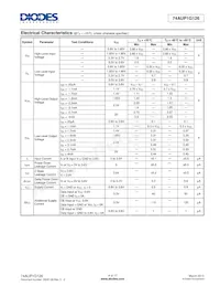 74AUP1G126FZ4-7數據表 頁面 4