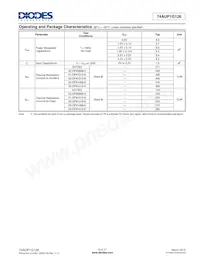 74AUP1G126FZ4-7數據表 頁面 8