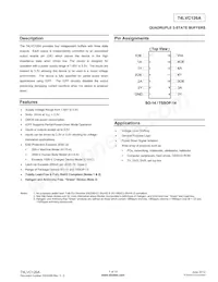 74LVC126AT14-13 Datenblatt Cover