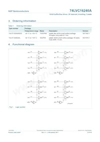 74LVC16240ADGG Datasheet Pagina 3