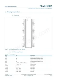 74LVC16240ADGG Datasheet Pagina 5