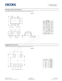 74LVC1G126FX4-7 Datasheet Pagina 9