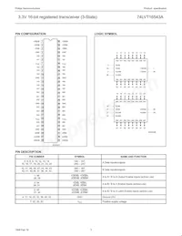 74LVT16543ADGG數據表 頁面 4