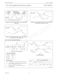 74LVT16543ADGG Datasheet Page 9