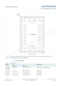 74LVTN16244BBQ數據表 頁面 4