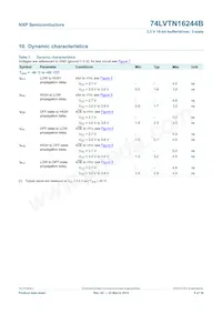 74LVTN16244BBQ數據表 頁面 8