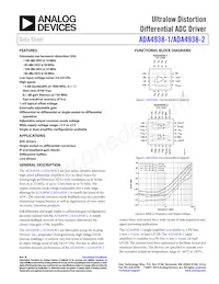 ADA4938-2ACPZ-R2數據表 封面
