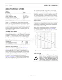 ADA4938-2ACPZ-R2 Datasheet Pagina 7