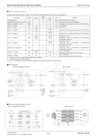 BU1572GUW-E2 Datasheet Pagina 2