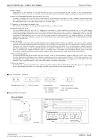 BU1572GUW-E2 Datasheet Pagina 11