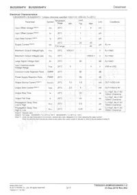 BU5265SHFV-TR Datasheet Pagina 3