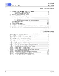CS3001-ISZR Datasheet Pagina 2