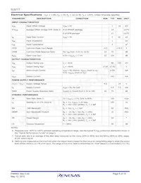 EL5211TIYEZ-T13 Datasheet Page 5