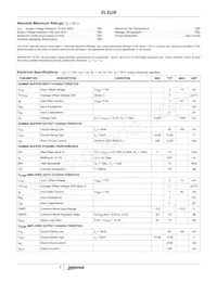 EL5228IL-T7A Datasheet Page 2