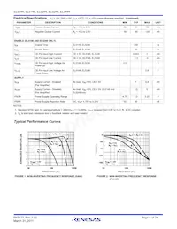 EL5444CUZ-T7數據表 頁面 6