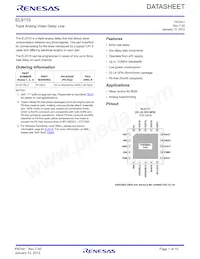 EL9115IL-T7 Datasheet Copertura