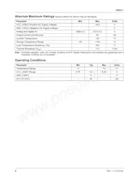 FMS6413CS Datasheet Pagina 4