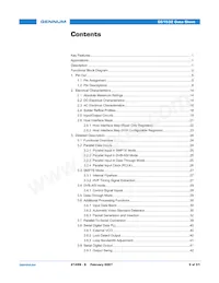 GS1532-CFE3 Datasheet Pagina 3