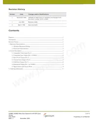 GS4982-CTAE3 Datasheet Pagina 2