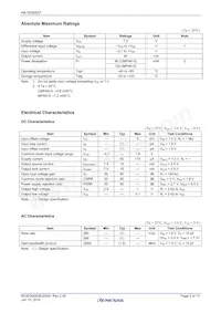 HA1630S07CMEL-E Datasheet Pagina 3