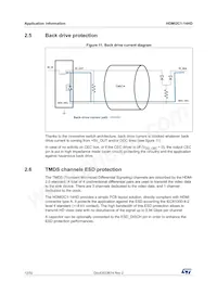 HDMI2C1-14HD數據表 頁面 12