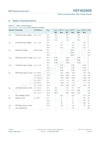 HEF40240BT Datasheet Pagina 5