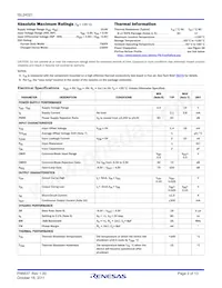 ISL24021IRT065Z Datasheet Pagina 2