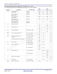 ISL28127FBZ-T7A Datasheet Page 7