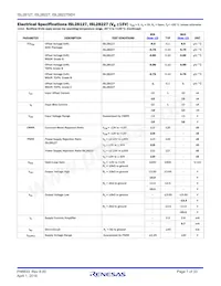 ISL28127FBZ-T7A Datenblatt Seite 7