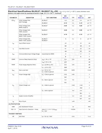 ISL28127FBZ-T7A Datasheet Pagina 9