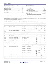 ISL28138FHZ-T7 Datasheet Pagina 2