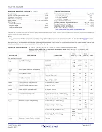 ISL28268FUZ-T7 Datasheet Pagina 4