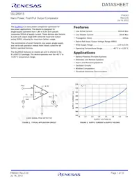 ISL28915FH6Z-T7 Datasheet Cover