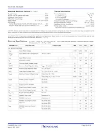 ISL55190IBZ-T13 Datenblatt Seite 3