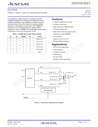 ISL59446IRZ-T7 Datenblatt Cover