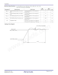 ISL59452IRZ-T7 Datasheet Pagina 4