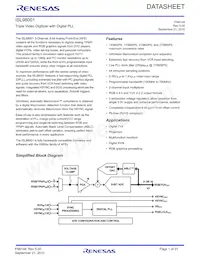 ISL98001CQZ-140 Datasheet Cover