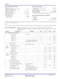 ISL98001CQZ-140 Datasheet Page 3