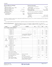 ISL98001CQZ-140 Datasheet Pagina 3