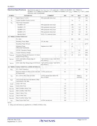 ISL98001CQZ-140 Datasheet Pagina 5