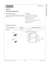 KA311DTF Datenblatt Cover