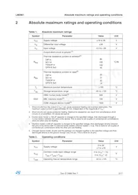 LM2901D Datasheet Pagina 3