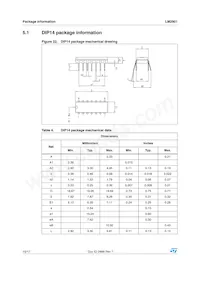 LM2901D Datasheet Pagina 10