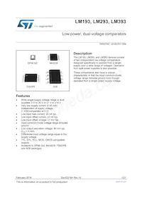 LM293D Datasheet Cover
