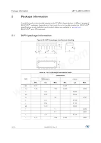 LM319D Datasheet Page 10
