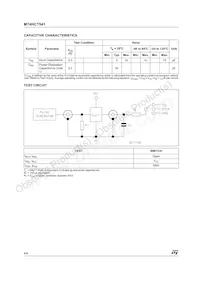 M74HCT541RM13TR Datasheet Page 4