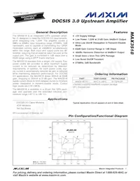 MAX3518ETP+TG2Z Datasheet Copertura