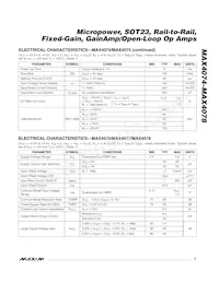 MAX4077EUA-T Datasheet Pagina 3